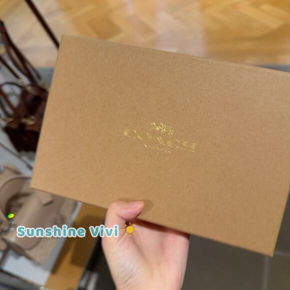 NWT Coach Boxed Snap Wallet And Picture Frame Bag Charm CCL94 Holiday Gift - Picture 4 of 5